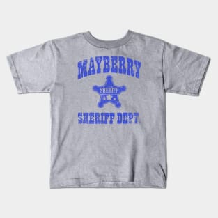 Mayberry Sheriff Dept. Kids T-Shirt